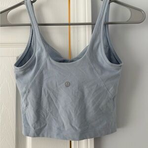 lululemon align tank light blue size 2